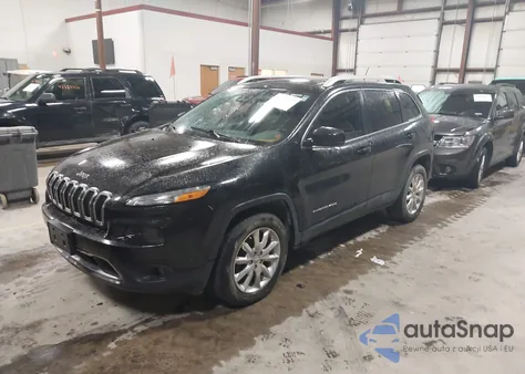 2015 Jeep Cherokee Limited из США, поврежденный, VIN 1C4PJMDS0FW685265